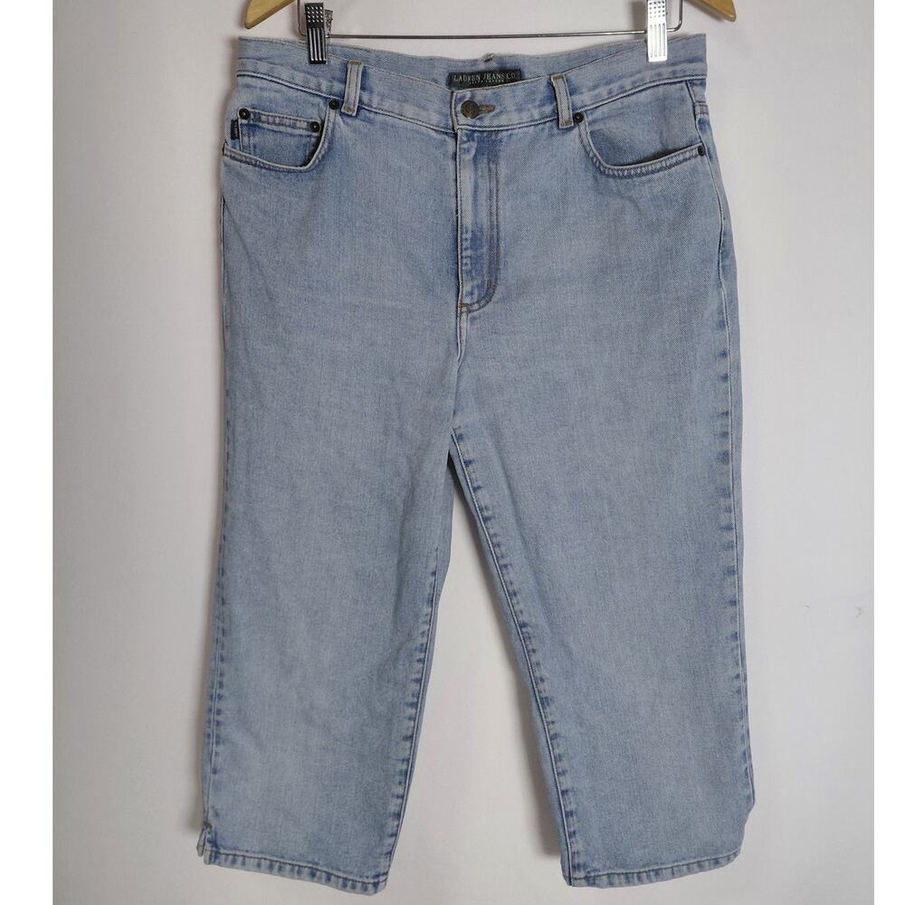 Lauren Ralph Lauren Jeans Light Wash Denim Jeans Classic Women Size 12